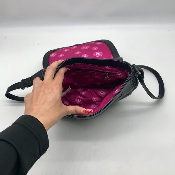 Desigual Black Faux Leather Varsovia Far West Crossbody Bag - Picture 10 of 10